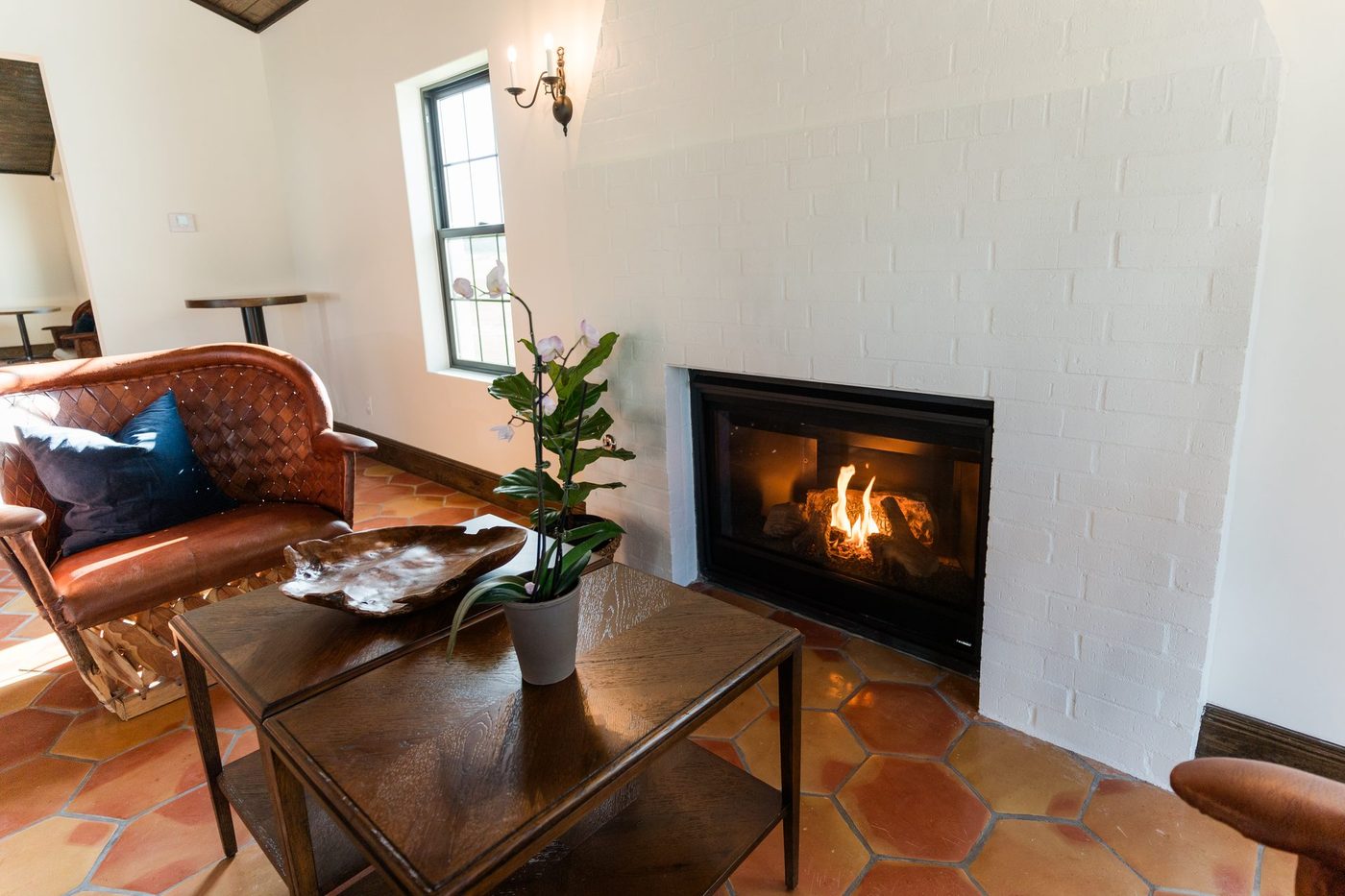 Casita Fireplace