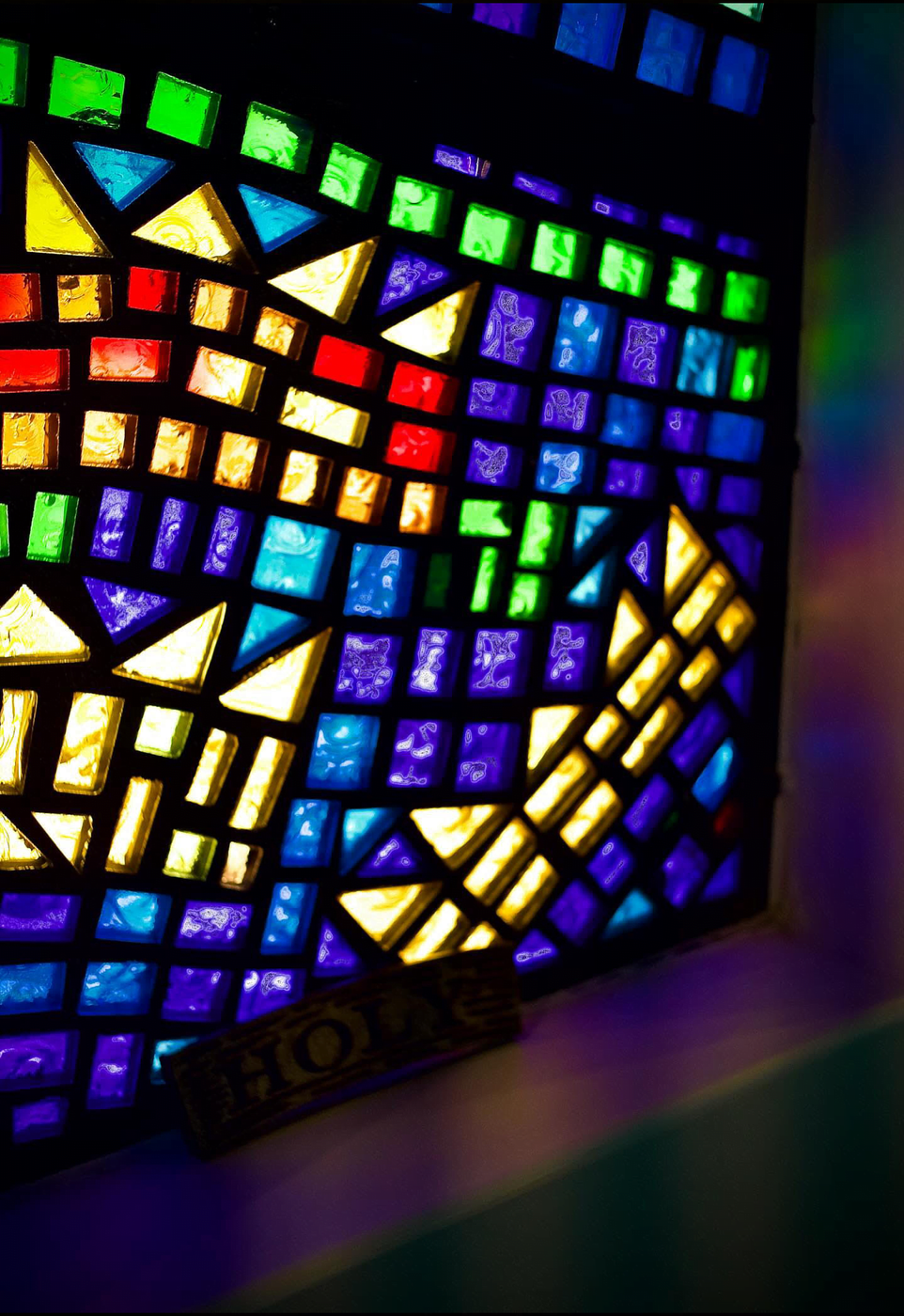 Stained Glass — Emerald Light